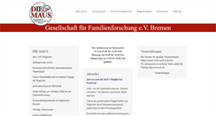 Desktop Screenshot of die-maus-bremen.de
